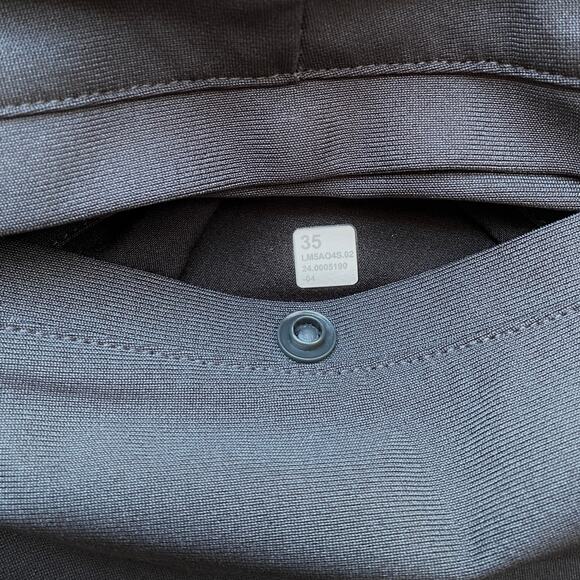 Lululemon Men’s Commission Classic-Fit Pant Gray Warpstreme Stretch W35 x L27.5 - Picture 12 of 12